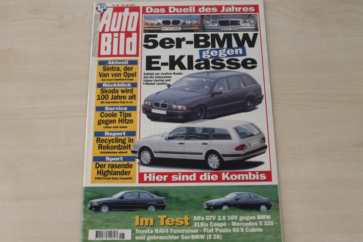 Deckblatt Auto Bild (28/1995)